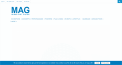 Desktop Screenshot of miamiartguide.com